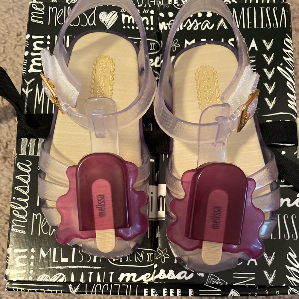 NIB Purple popsicle mini Melissa’s
